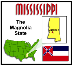 Map of Mississippi