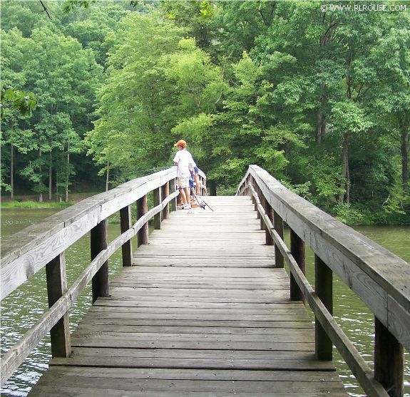 Fishing at Hungry Mother Lake