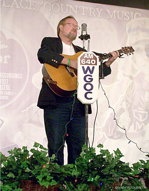 Larry McPeak singing on The Pickin' Porch Show.