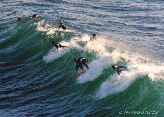 "Cool" Surfers at Monterey, CA
