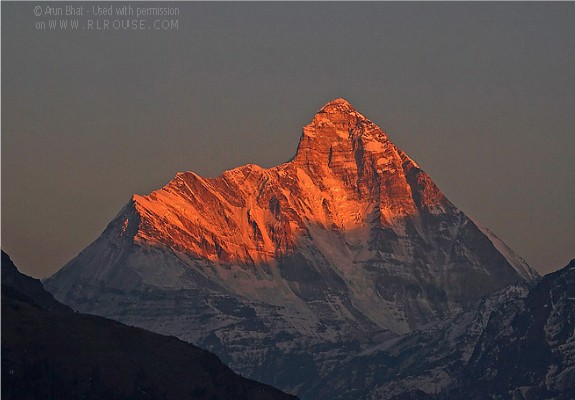 India's Mt Nanda Devi.