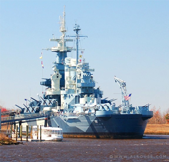 The USS North Carolina