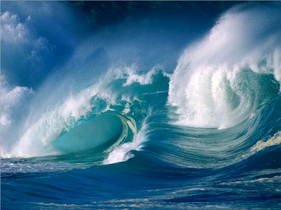 ocean waves crashing. Ocean Waves