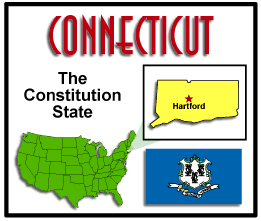 Map of Connecticut