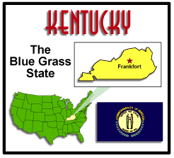 Map of Kentucky