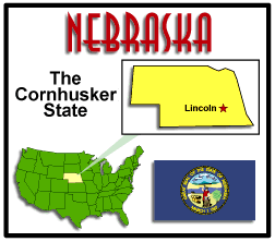 Map of Nebraska