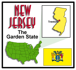 Map of New Jersey