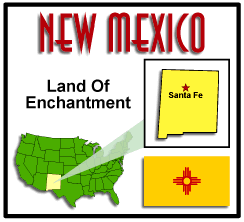 Map of New Mexico