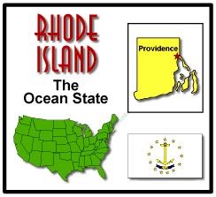 Map of Rhode Island