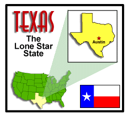 Map of Texas