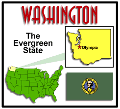 Map of Washington State