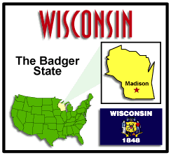 Map of Wisconsin