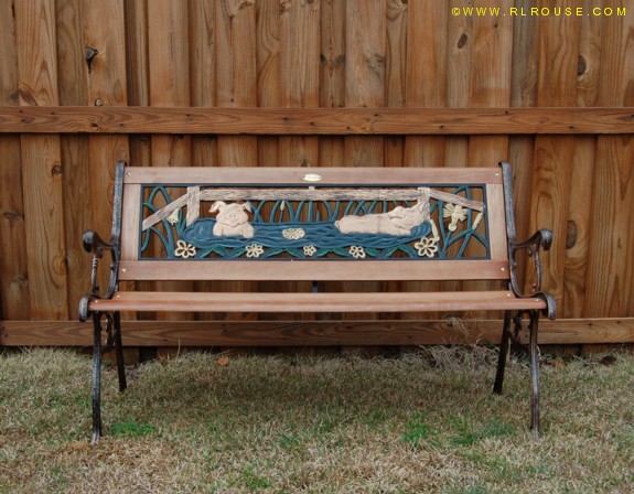 Amy's "Pig Bench"