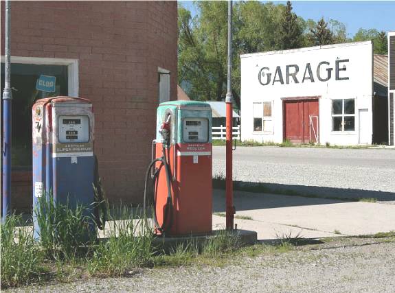 Antique Gas Pumps