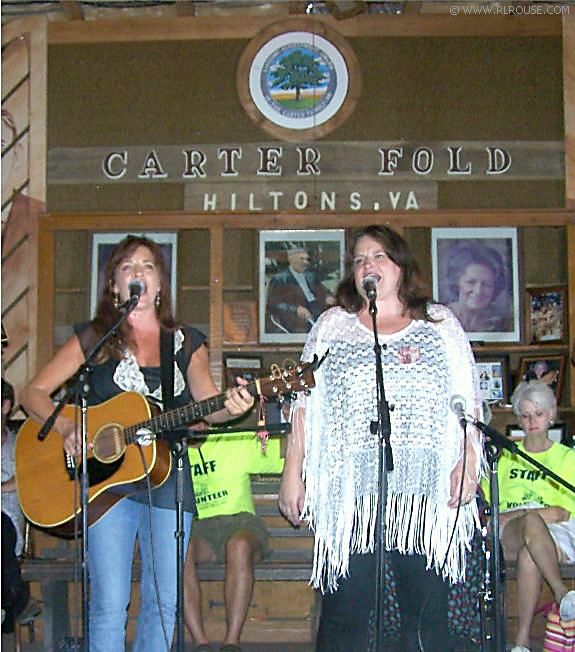 Carlene Carter & cousin Lorrie Davis Bennett