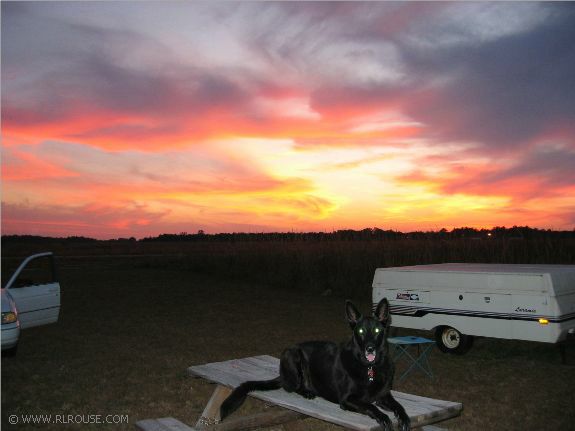 A spectacular suset at Chester, SC.