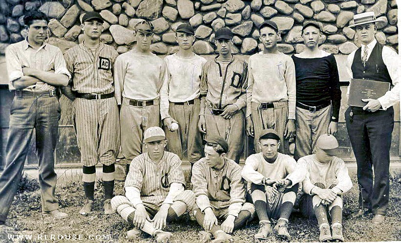 The Damascus High School baseball team.