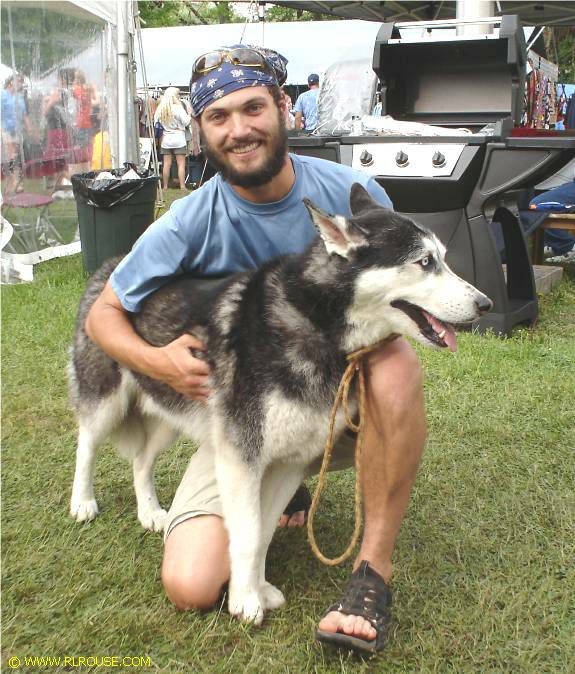 Isaac & Sampson at the 2005 Damascus Trail Days celebration