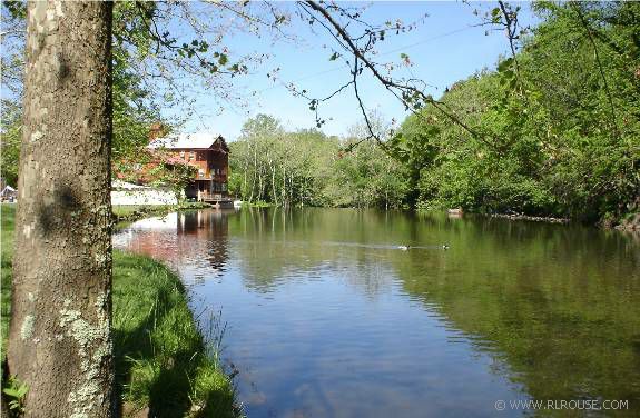 Laurel Creek at the Damascus Old Mill