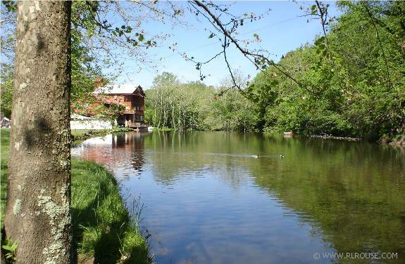 Laurel Creek at the Damascus Old Mill