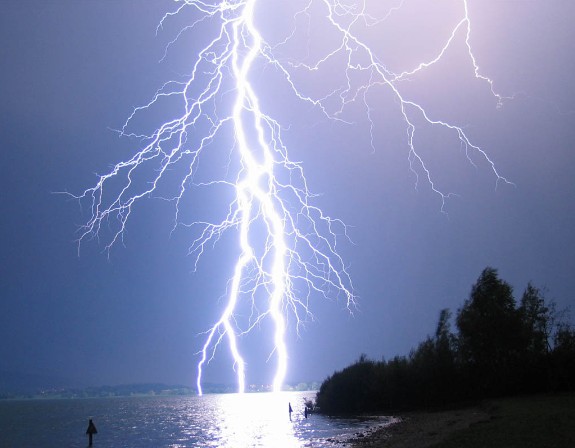 Lightning At The Lake
