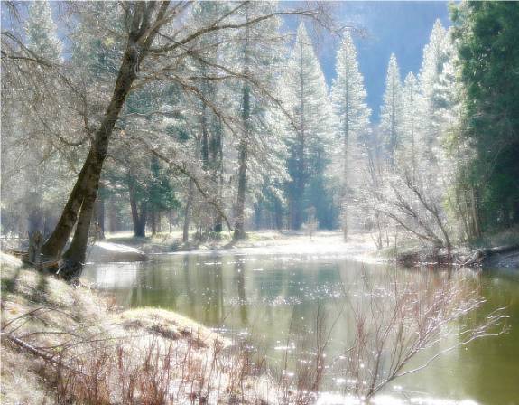 The Merced River in Yosemite