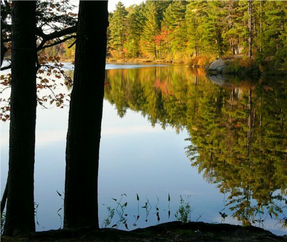 Rye Pond in Nelson, New Hampshire