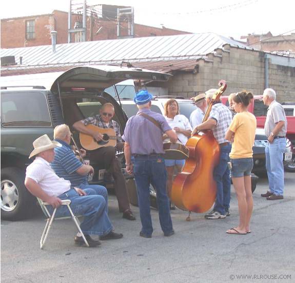 Pickin' Bluegrass In The Parking Lot
