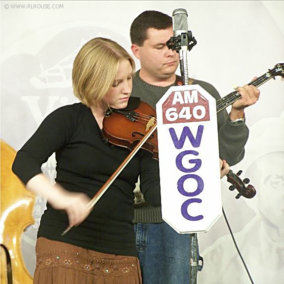 Rachel Johnson performing on The Pickin' Porch Show.