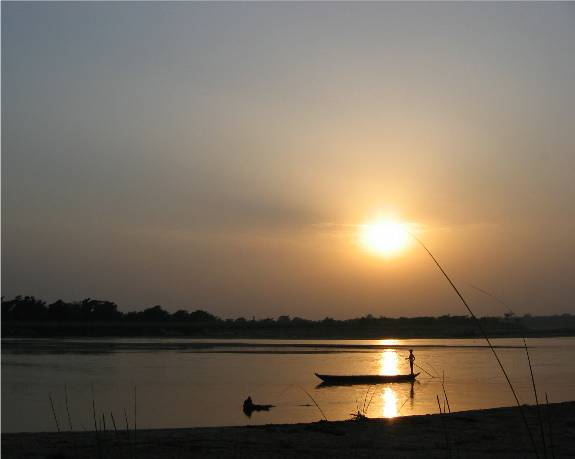 Rapti River Sunset - Nepal