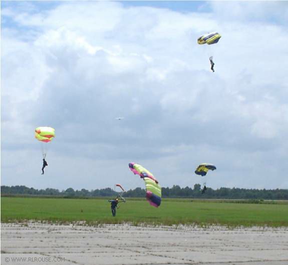 Skydiving in Chester, SC