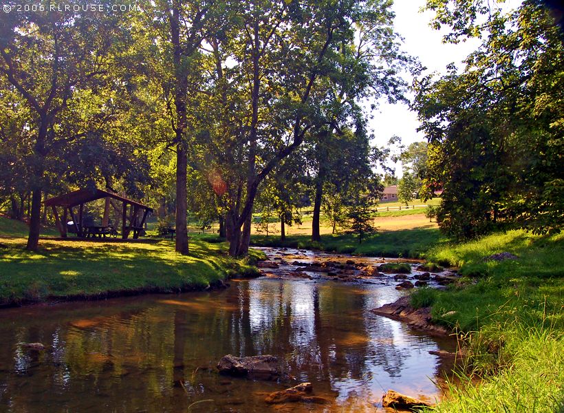 Beautiful Steele Creek in Bristol, Tennessee.