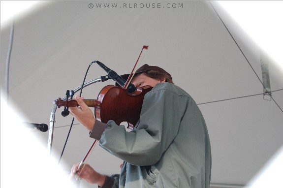 Tim Laughlin performing at Trail Days