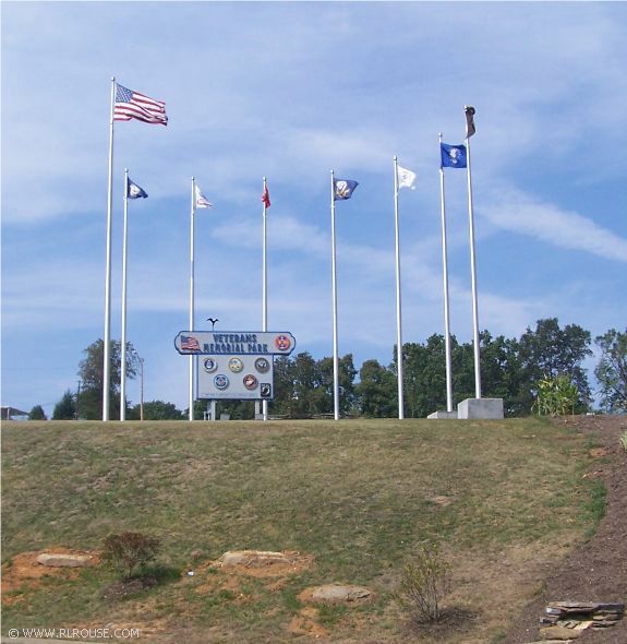 Veterans Memorial Park in Abingdon, Virginia