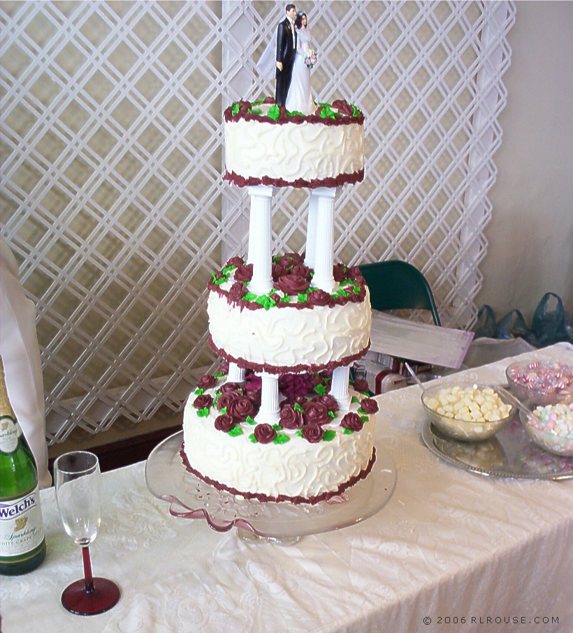 Our wedding cake.